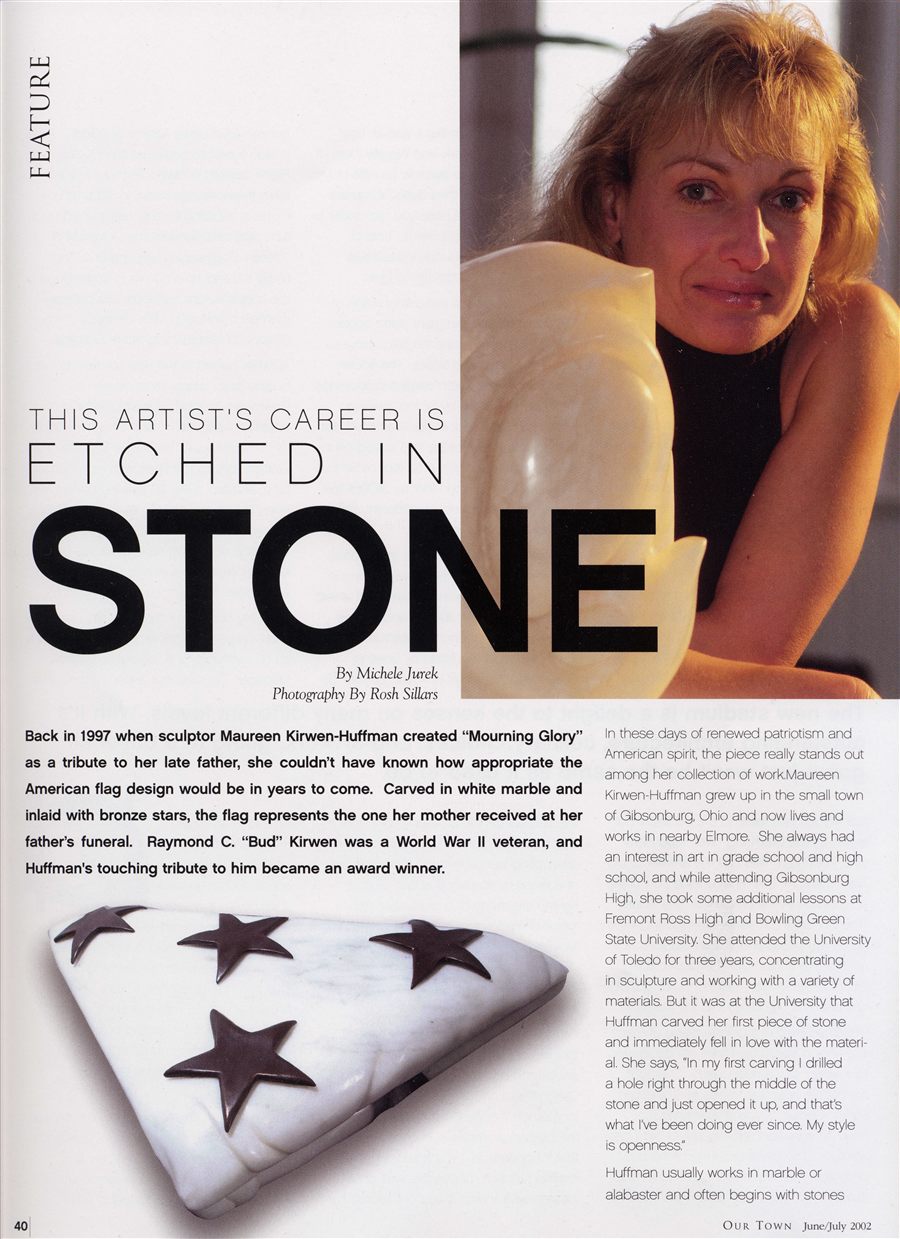 Our Town magazine feature, page 2